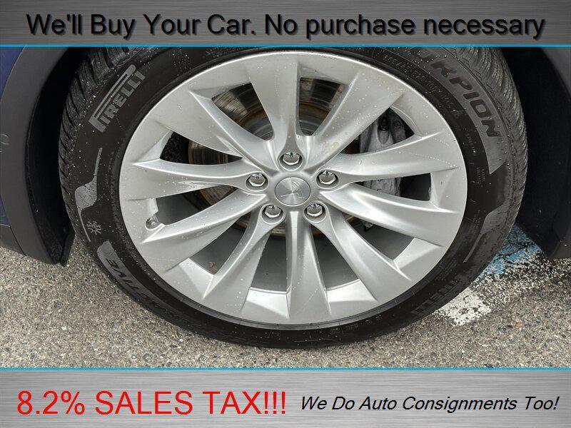 used 2017 Tesla Model X car, priced at $25,998