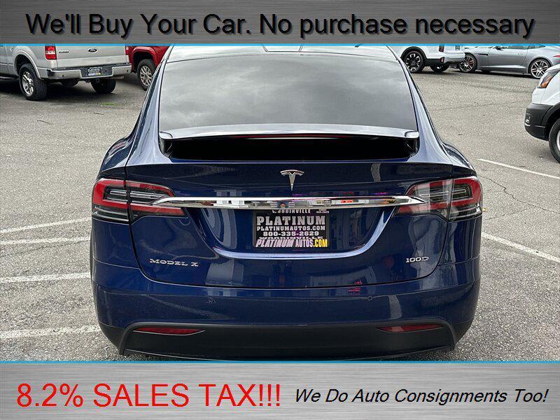 used 2017 Tesla Model X car, priced at $25,998