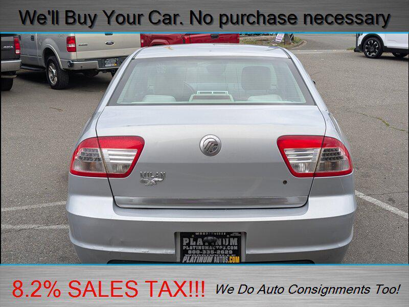 used 2006 Mercury Milan car, priced at $3,998