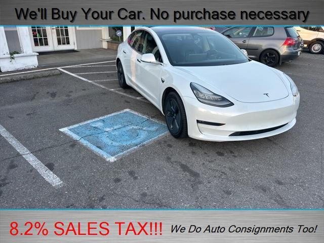 used 2018 Tesla Model 3 car, priced at $20,998