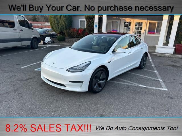 used 2018 Tesla Model 3 car, priced at $20,998