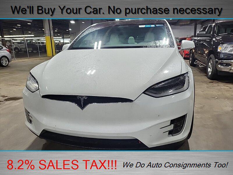 used 2018 Tesla Model X car, priced at $38,998