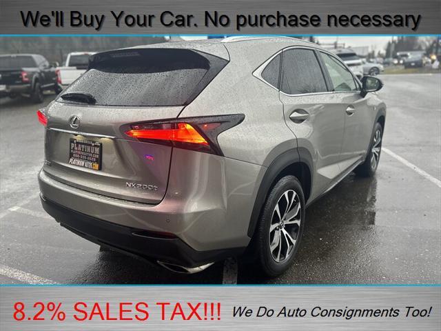 used 2015 Lexus NX 200t car, priced at $23,998