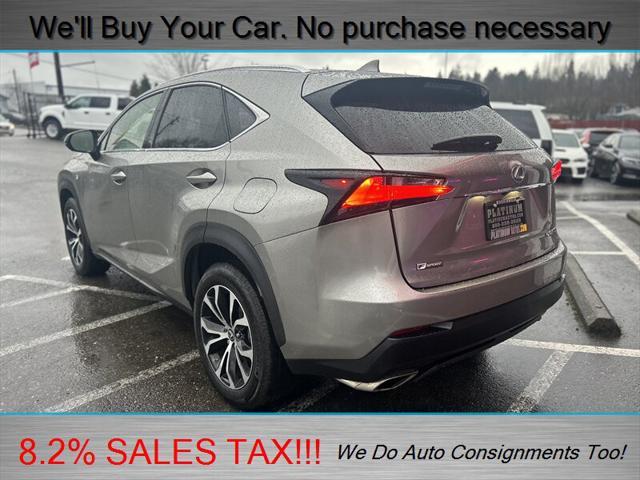 used 2015 Lexus NX 200t car, priced at $23,998