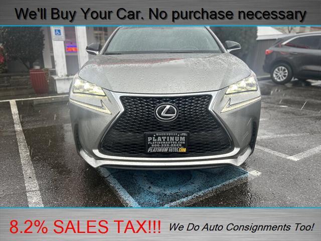 used 2015 Lexus NX 200t car, priced at $23,998