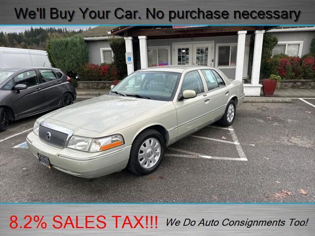 used 2005 Mercury Grand Marquis car, priced at $2,998