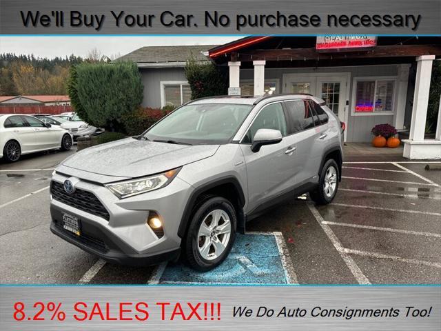 used 2019 Toyota RAV4 Hybrid car, priced at $24,998