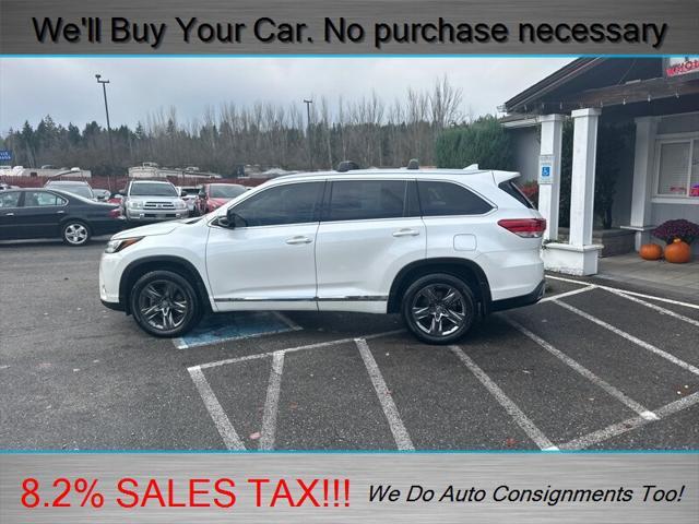 used 2017 Toyota Highlander car, priced at $24,998