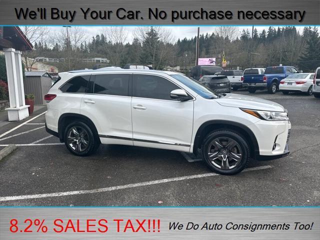 used 2017 Toyota Highlander car, priced at $24,998