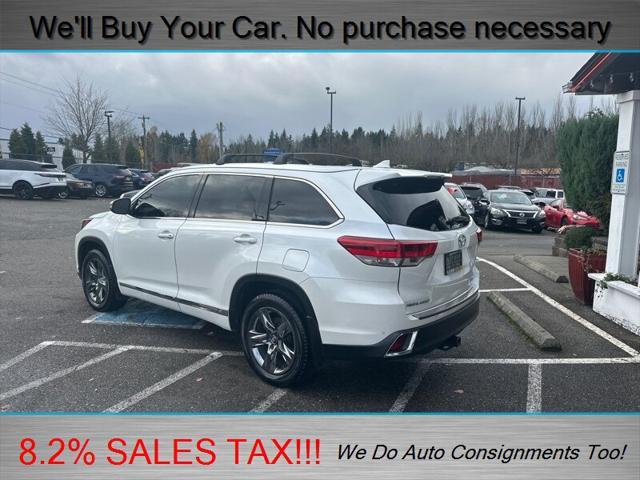 used 2017 Toyota Highlander car, priced at $24,998