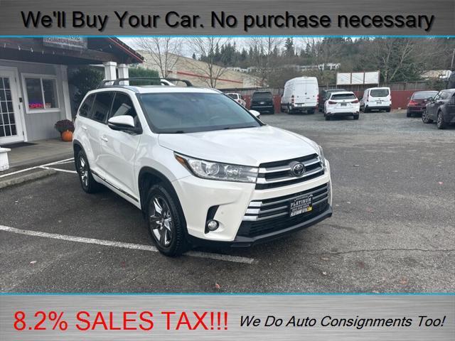 used 2017 Toyota Highlander car, priced at $24,998