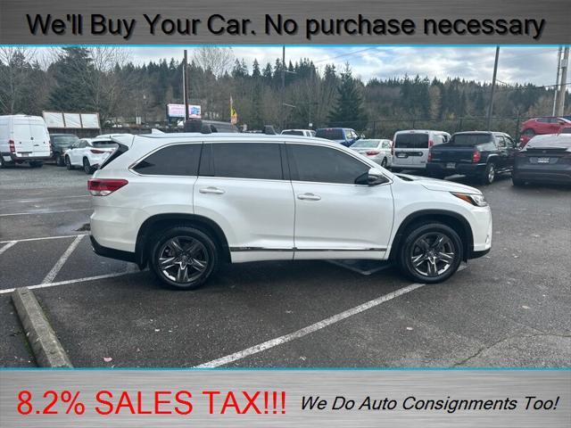 used 2017 Toyota Highlander car, priced at $24,998