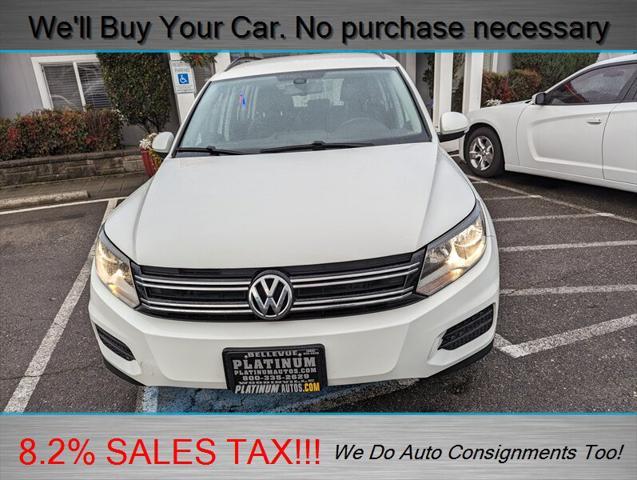 used 2016 Volkswagen Tiguan car, priced at $11,998