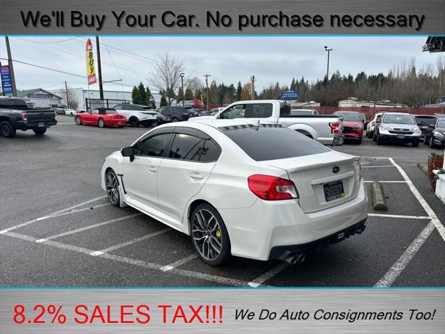 used 2018 Subaru WRX STI car, priced at $23,998