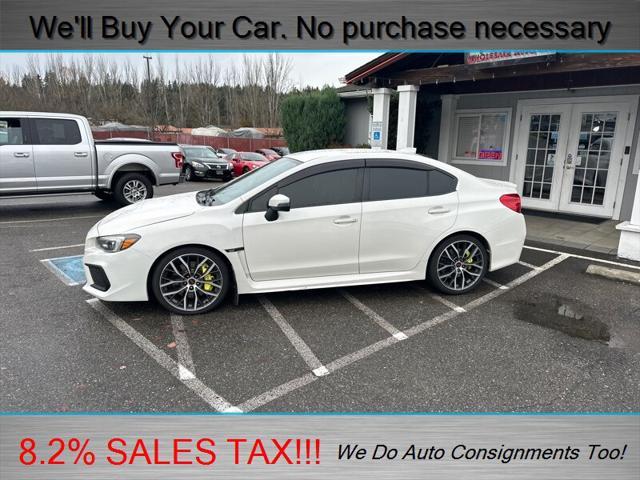 used 2018 Subaru WRX STI car, priced at $23,998