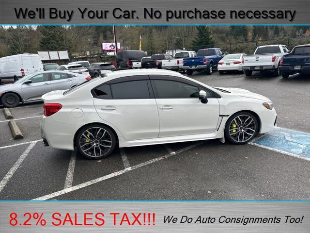 used 2018 Subaru WRX STI car, priced at $23,998