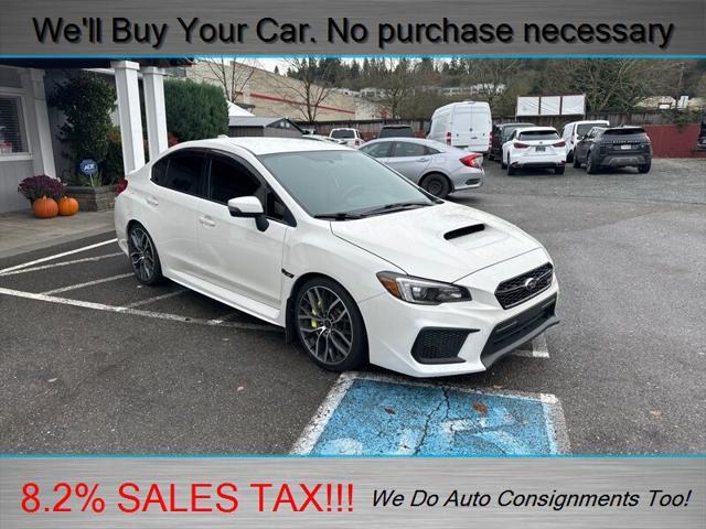 used 2018 Subaru WRX STI car, priced at $23,998