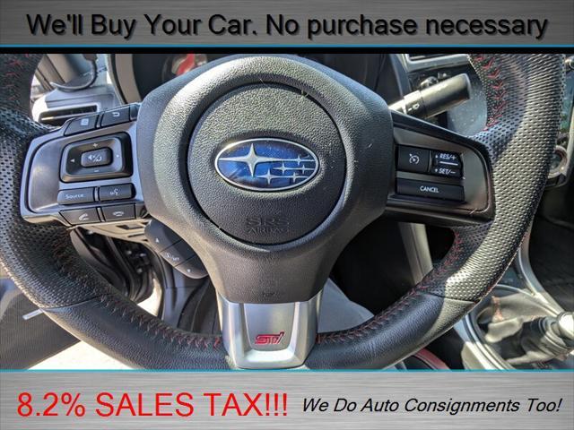 used 2017 Subaru WRX STI car, priced at $23,498