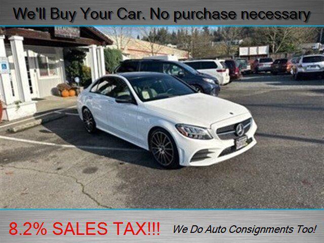 used 2019 Mercedes-Benz C-Class car, priced at $21,998