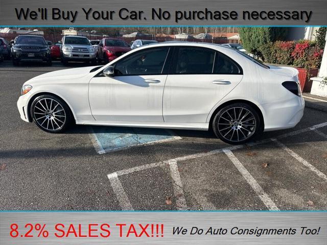 used 2019 Mercedes-Benz C-Class car, priced at $21,998