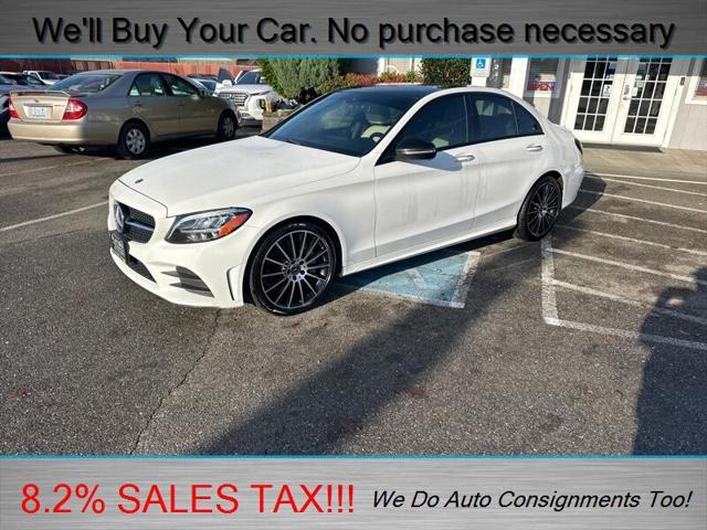 used 2019 Mercedes-Benz C-Class car, priced at $21,998