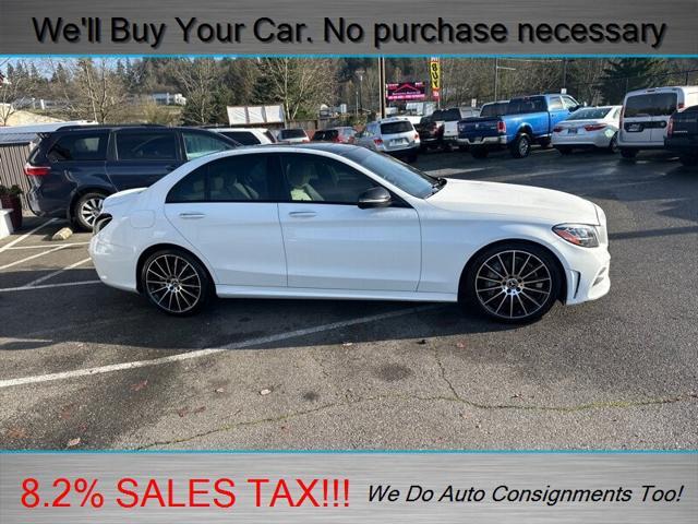 used 2019 Mercedes-Benz C-Class car, priced at $21,998