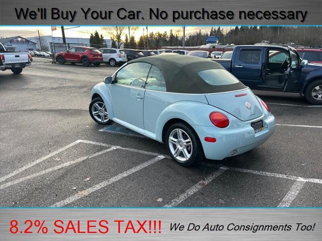 used 2004 Volkswagen New Beetle car, priced at $6,998