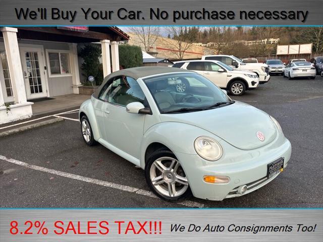 used 2004 Volkswagen New Beetle car, priced at $6,998