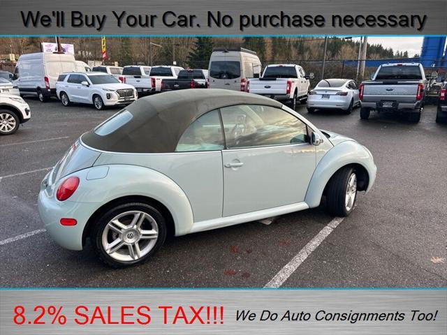 used 2004 Volkswagen New Beetle car, priced at $6,998