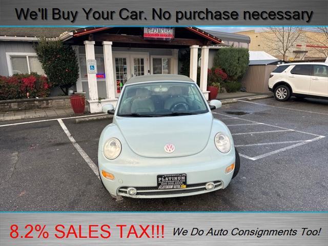 used 2004 Volkswagen New Beetle car, priced at $6,998