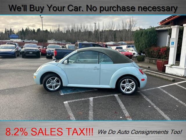 used 2004 Volkswagen New Beetle car, priced at $6,998