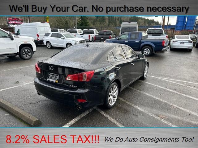 used 2012 Lexus IS 250 car, priced at $14,998