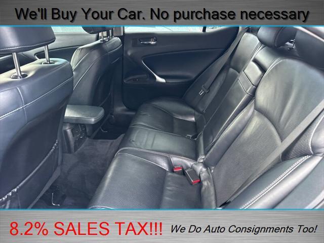 used 2012 Lexus IS 250 car, priced at $14,998