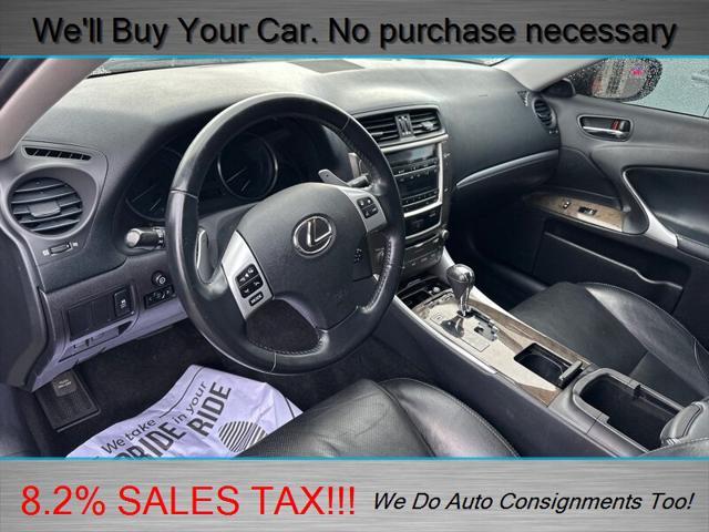 used 2012 Lexus IS 250 car, priced at $14,998