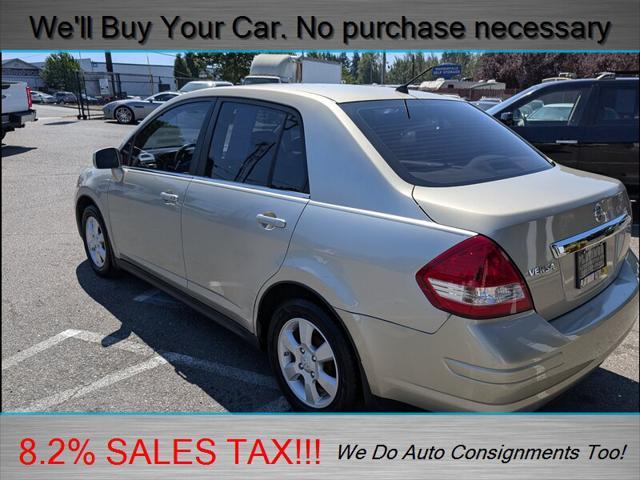 used 2007 Nissan Versa car, priced at $5,998
