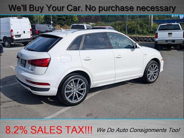used 2018 Audi Q3 car, priced at $19,998