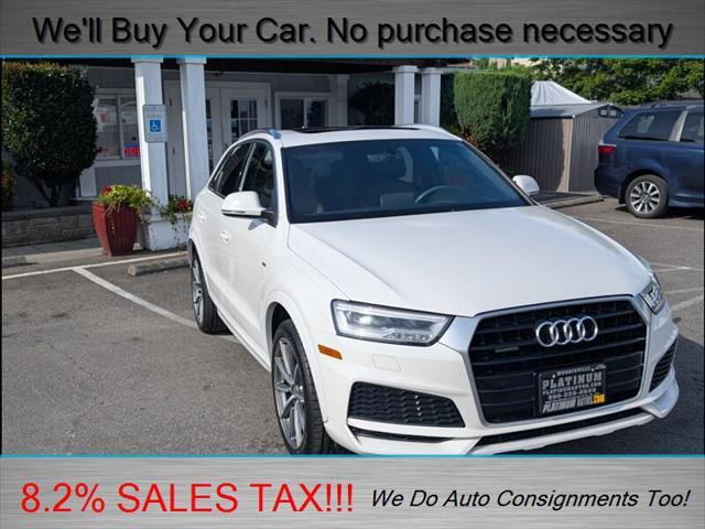 used 2018 Audi Q3 car, priced at $19,998