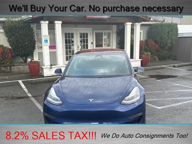 used 2018 Tesla Model 3 car, priced at $20,998