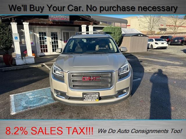 used 2016 GMC Acadia car, priced at $11,998