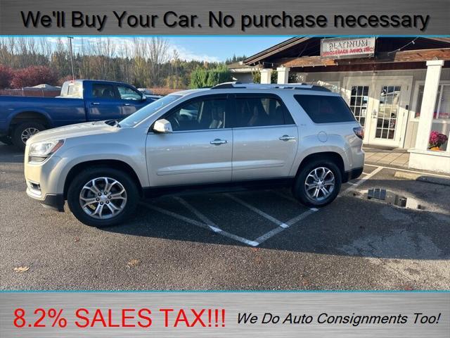 used 2016 GMC Acadia car, priced at $11,998