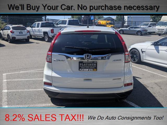 used 2016 Honda CR-V car, priced at $19,998