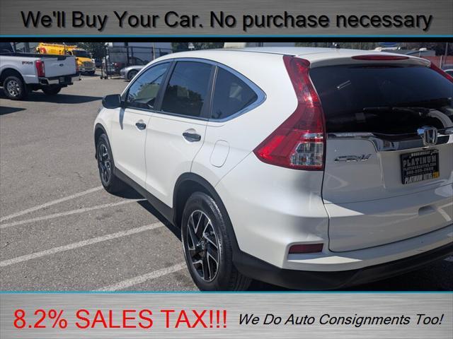 used 2016 Honda CR-V car, priced at $19,998