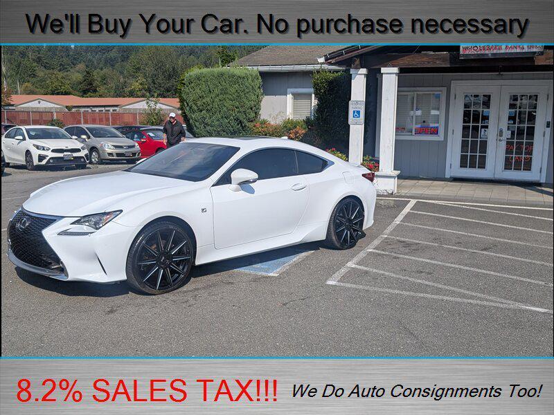 used 2015 Lexus RC 350 car, priced at $16,998