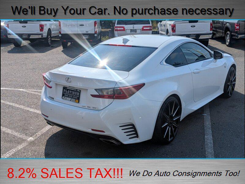 used 2015 Lexus RC 350 car, priced at $16,998