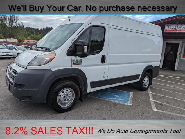 used 2016 Ram ProMaster 2500 car, priced at $18,998