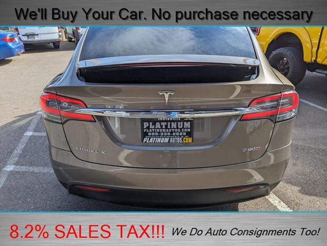 used 2016 Tesla Model X car, priced at $28,998