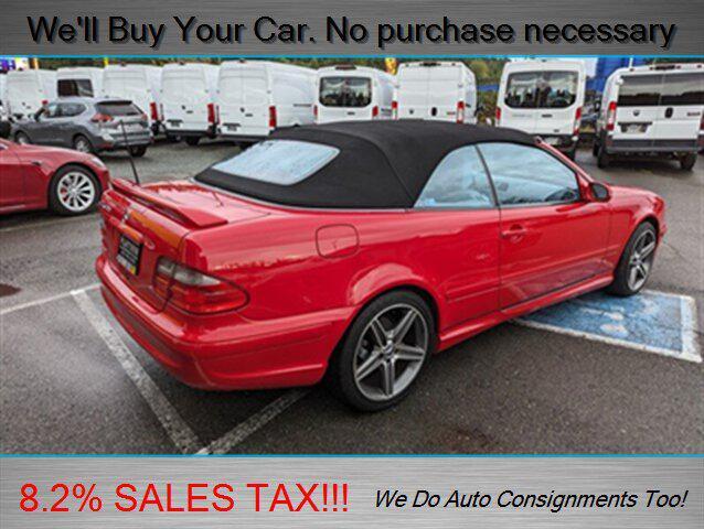 used 2002 Mercedes-Benz CLK-Class car, priced at $7,498