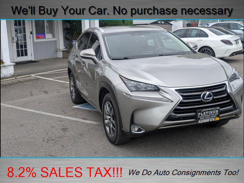 used 2015 Lexus NX 300h car, priced at $18,998