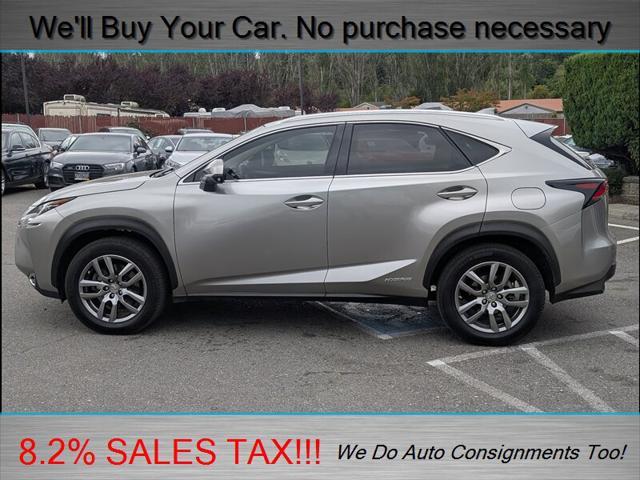 used 2015 Lexus NX 300h car, priced at $18,998