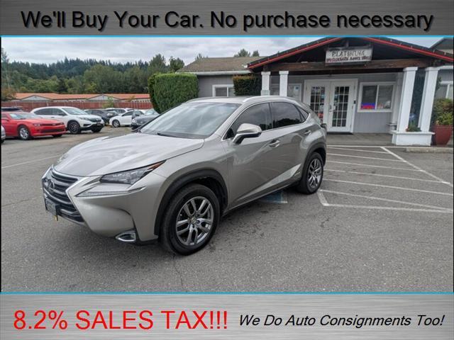 used 2015 Lexus NX 300h car, priced at $18,998